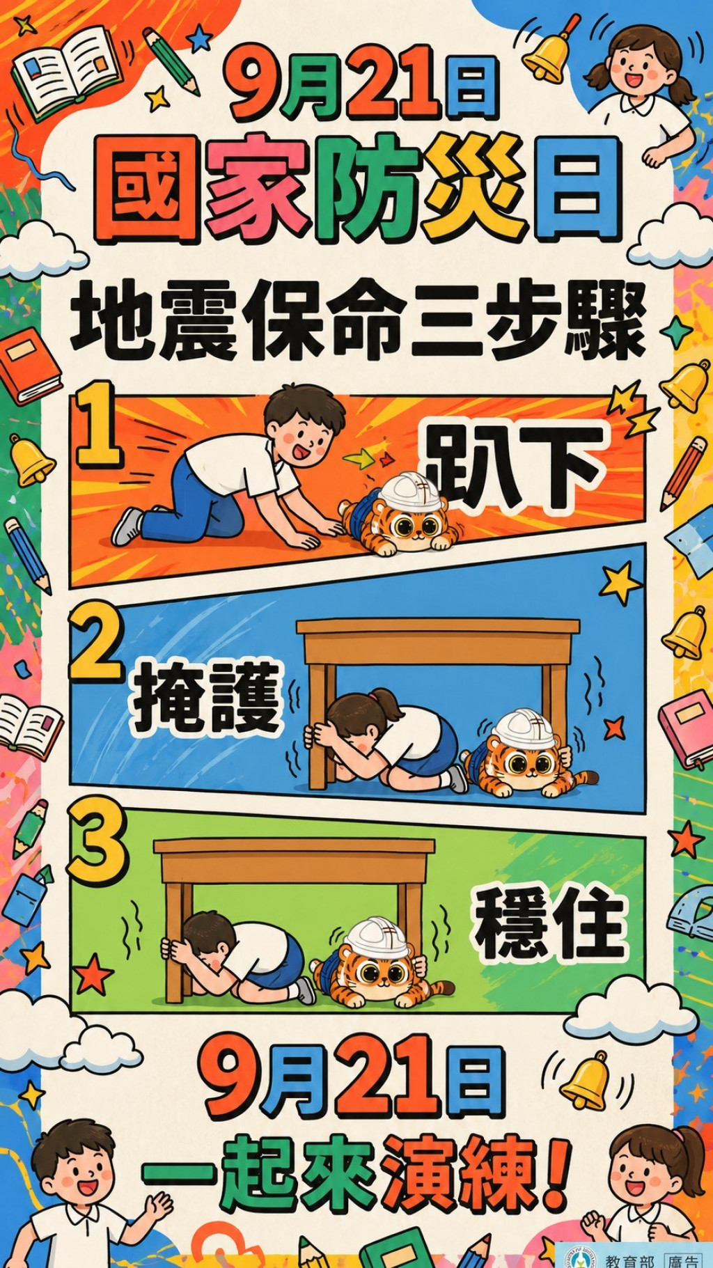2026國家防災日海報宣導