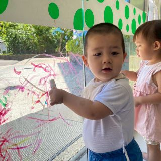 LINE_ALBUM_畫玻璃、桌上操作、插花_250703_114